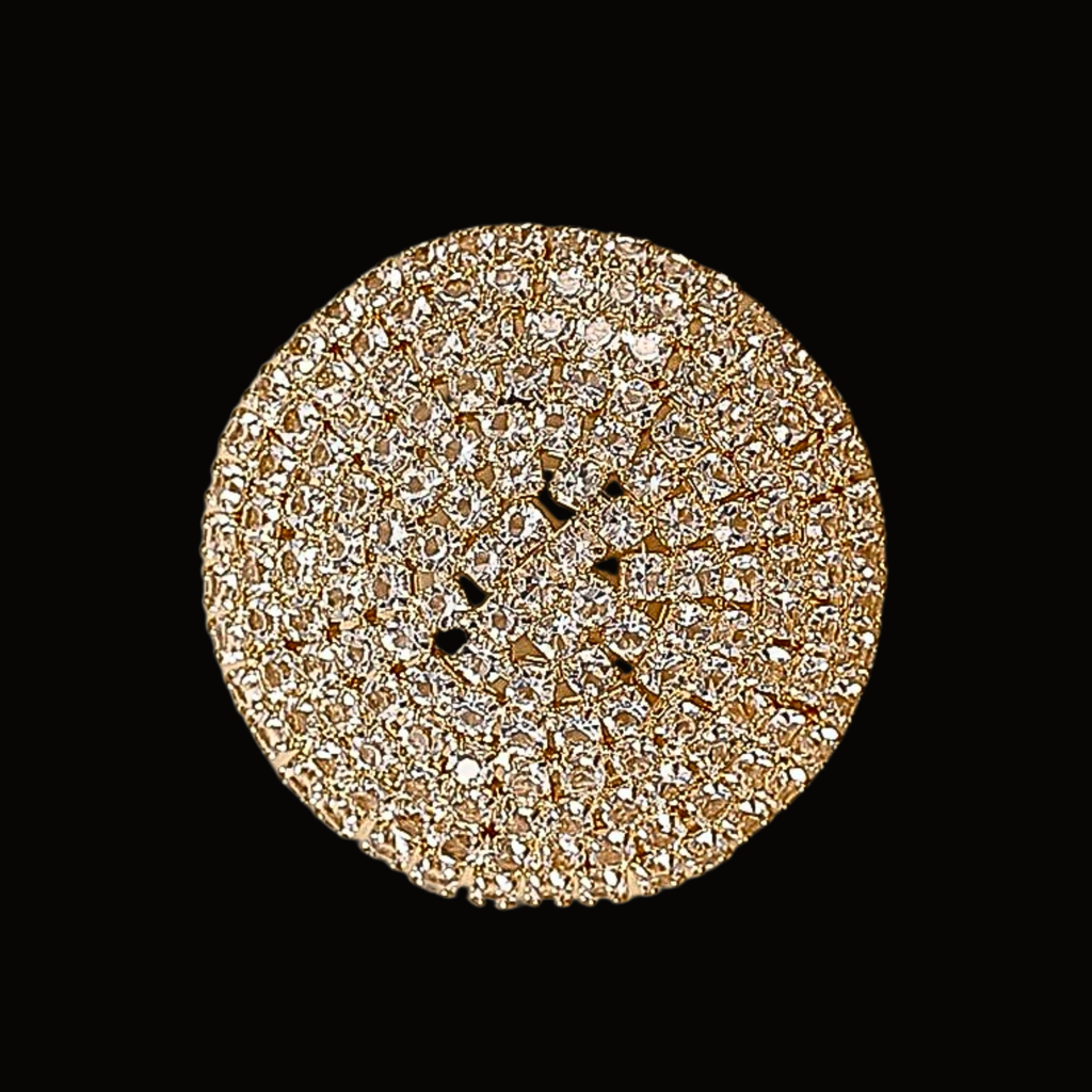 Véskara Radiance Halo Diamond Stud Earrings