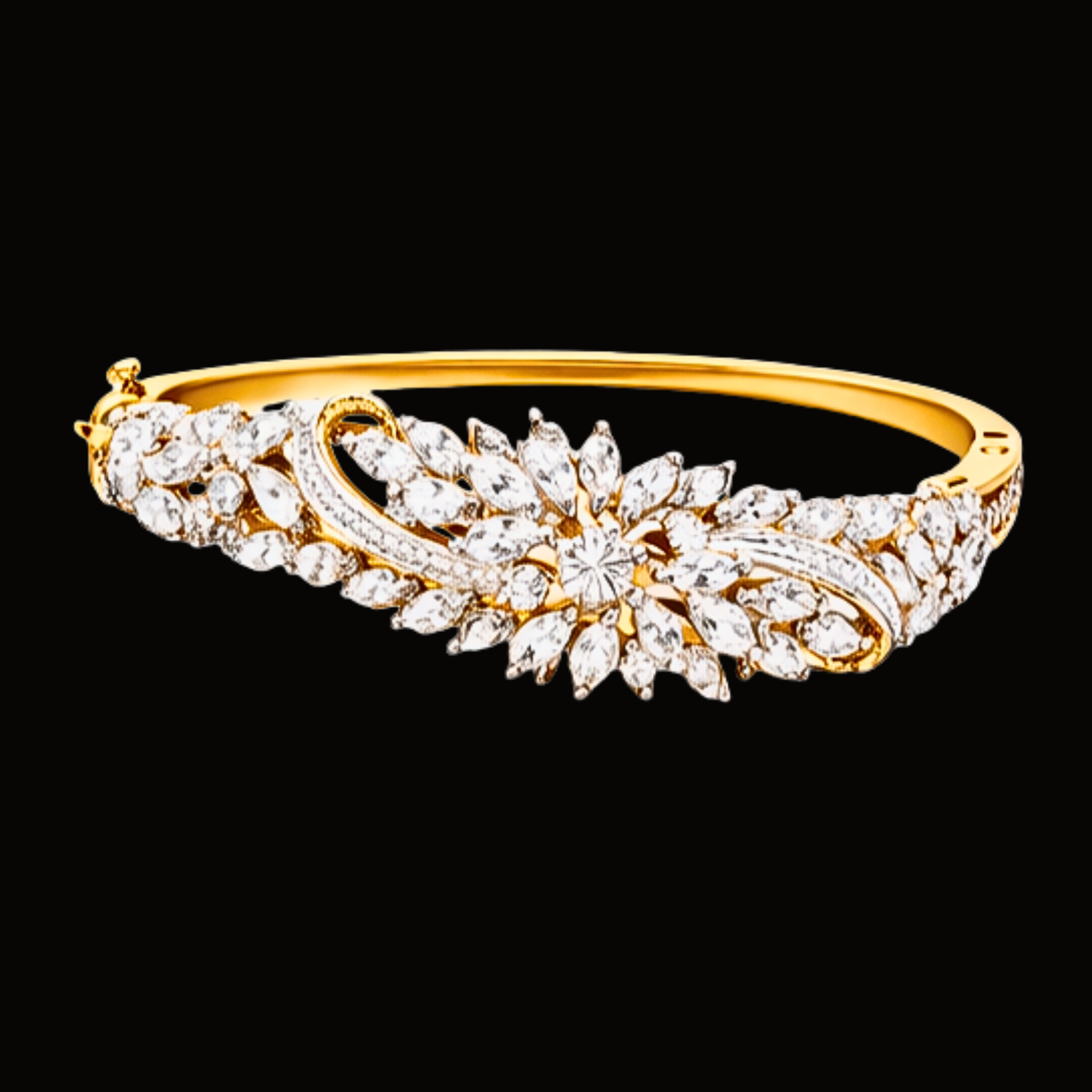 Véskara Golden Blossom Diamond Bracelet