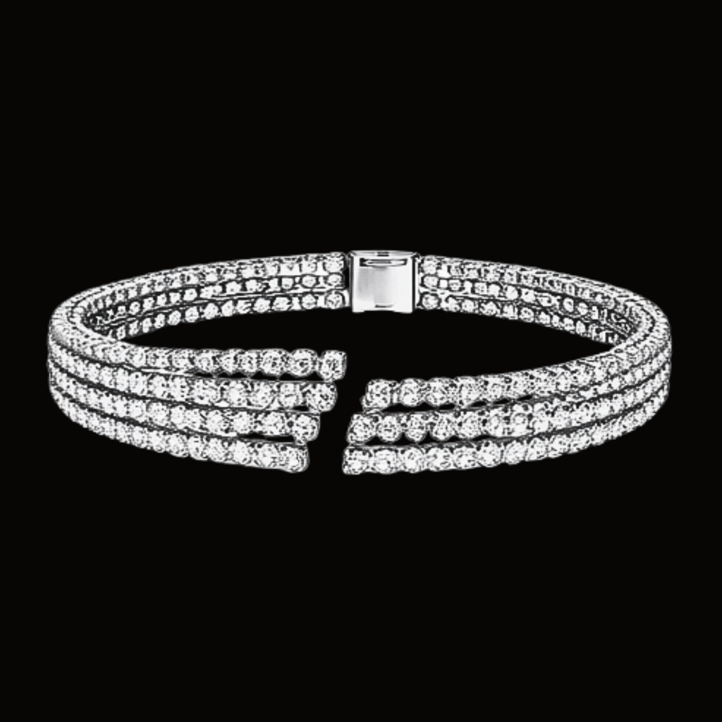Véskara Lumina Layers Diamond Bracelet