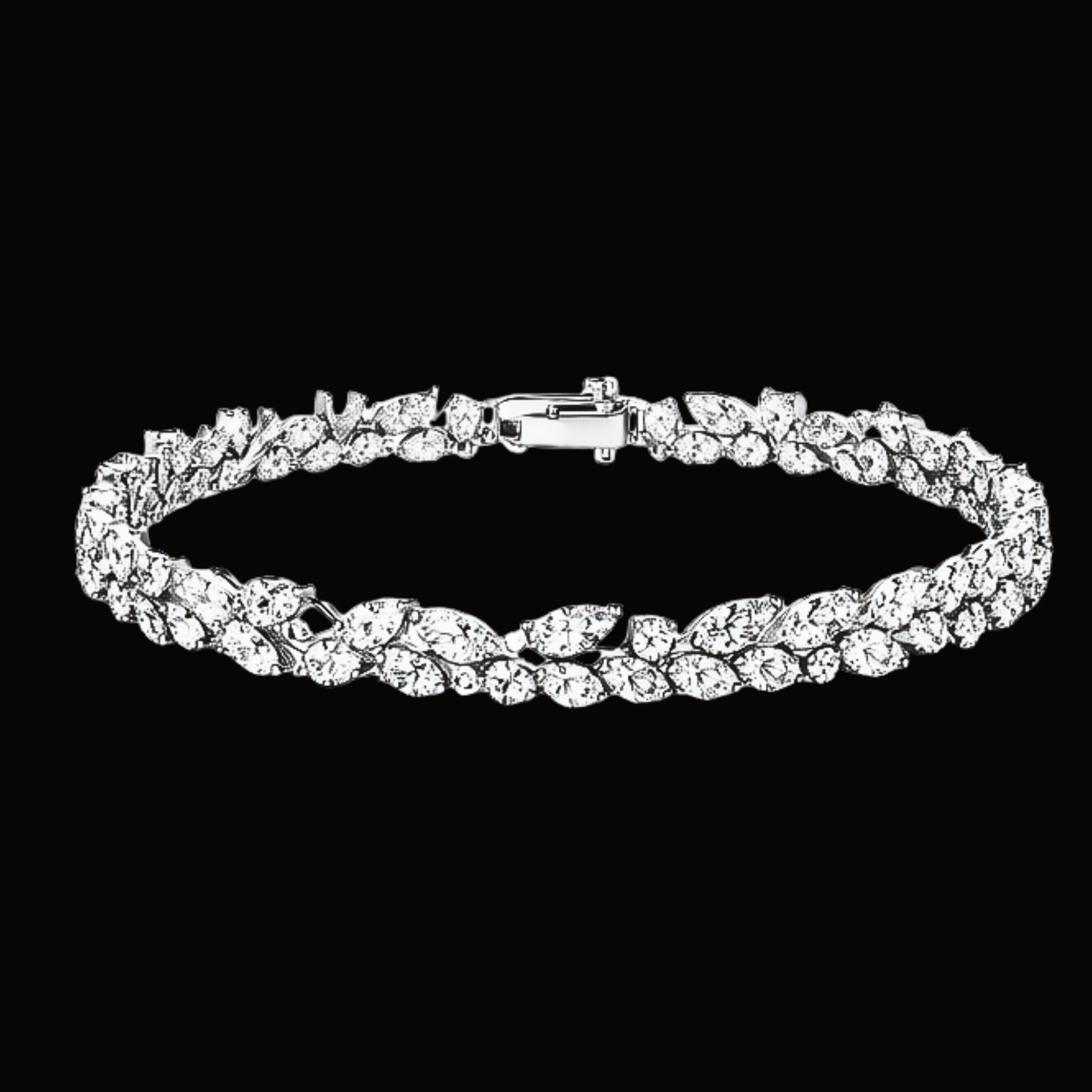 Véskara Elysian Marquise Diamond Tennis Bracelet