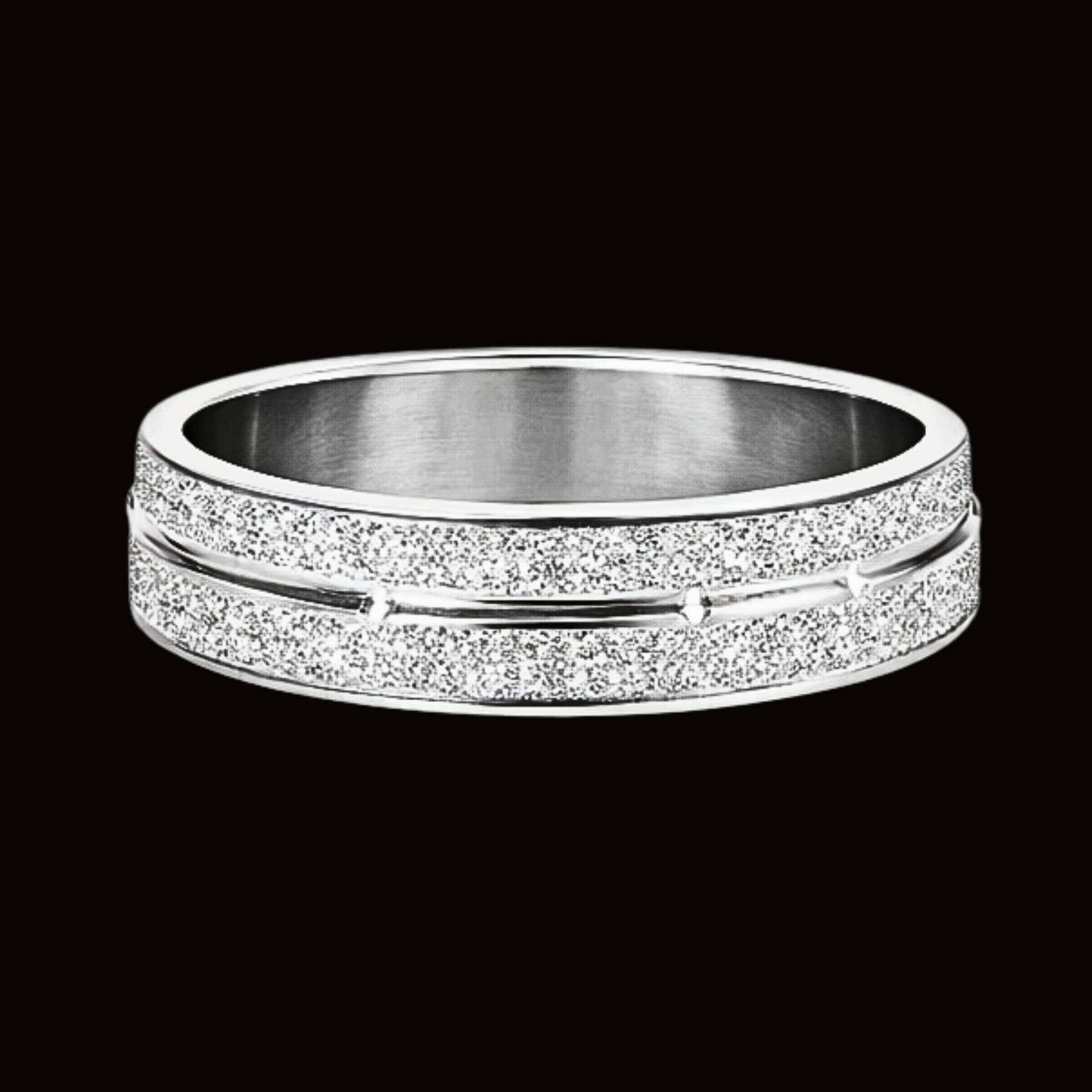 Véskara Diamond Pavé Stackable Ring Set – Luxury Layered Bridal Rings