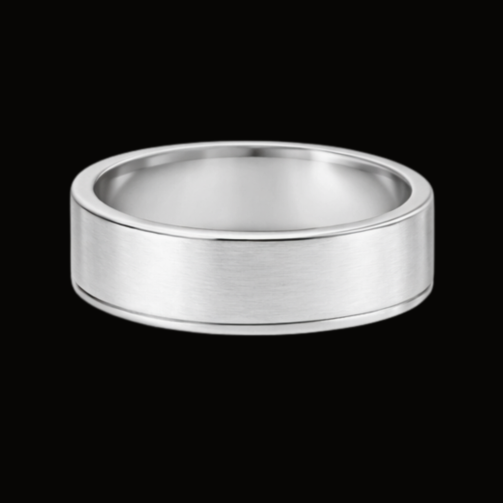Véskara Classic Diamond Stackable Ring Trio – Solitaire & Matching Bands