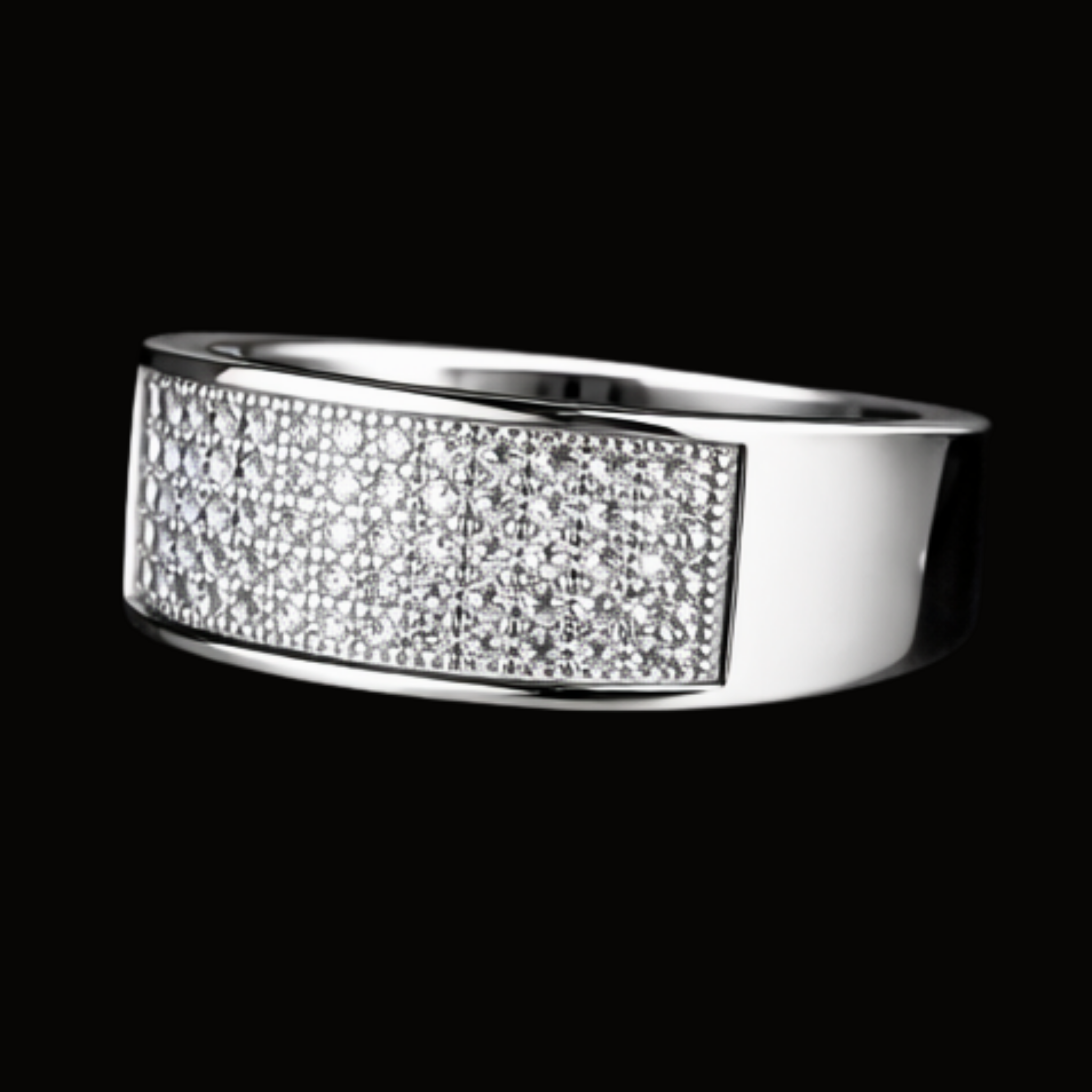 Véskara Classic Polished Men's Wedding Band