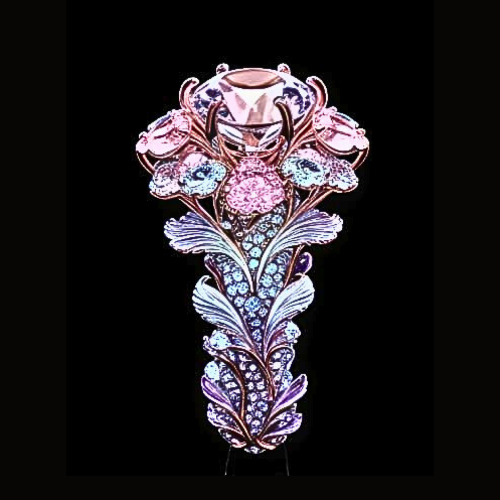 Véskara Blush Bloom Diamond Ring